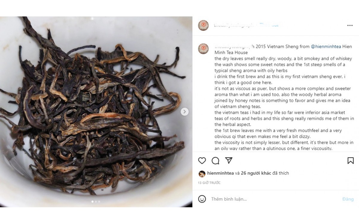 REVIEW FROM A TEA FRIEND IN THAILAND
